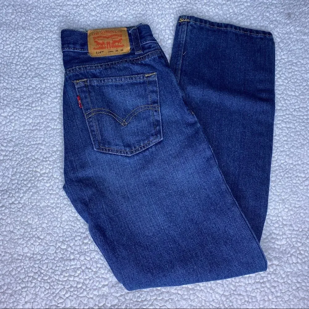 Levi’s 514 Slim Straight Size 12 Reg 26x26